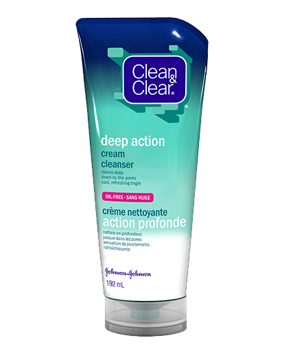 Clean & Clear's Deep Action Cream Cleanser