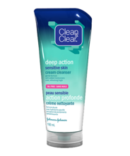 CLEAN & CLEAR® Deep Action Cream Cleanser for Sensitive Skin